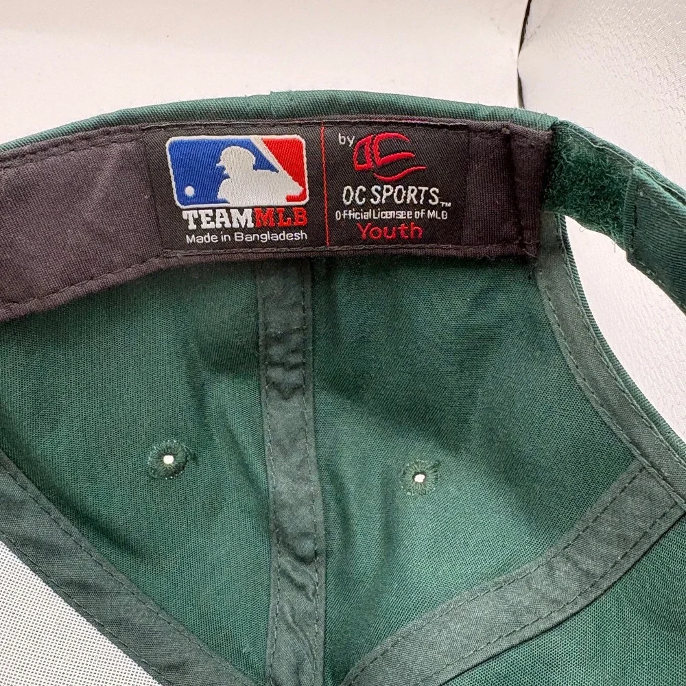 Oakland‎ Athletics MLB Youth Baseball Cap Green Gold A Logo Team MLB